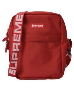 Brand New Supreme SS18 Nylon Shoulder Bag RED