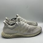 Adidas Futurecraft 4D Crystal White Men’s Size 12 Mesh White Running Shoes Laces
