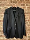 Dunhill St. James Fit Blue Men’s 100% Wool Blazer Sport coat 42R - Made in Italy