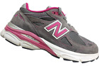 NEW BALANCE 990 Grey/Pink 6.5D-US/4.5UK/37E Wide Women Running Athletic Sneakers