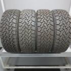 265/70R17 General Grabber A/TX 112T 6ply Tire (16/32nd) NO REPAIRS (QTY 4)