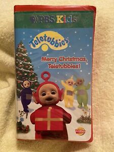Merry ChristmasTeletubbies(2 VHS Set PBS Kids 1999)TESTED-RARE VINTAGE