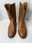 Vintage BiltRite Leather Cowboy Boots Mens Size 11.5EE Brown Western Style 8171