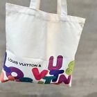 louis vuitton novelty canvas eco tote bag Shenzhen exhibition 2022 Limited