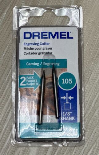 Dremel Engraving Cutter, 1/32 in, 2 pack