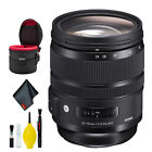 Sigma 24-70mm f/2.8 DG OS HSM Art Lens for Canon EF (Intl Model) Deluxe Kit
