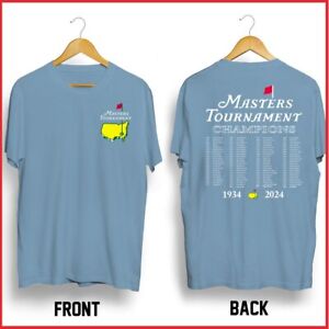 SALE!! 2024 Masters Tournament Golf Champion Augusta T Shirt Size S-5XL Gift Fan