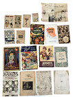 Lot of 18 Vintage and Antique Cookbooks Recipes Pamphlets Booklets 1890s-1940s