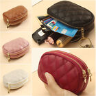 Women's RFID Coin Purse Change Wallet Small Genuine Leather Card Holder Keychain