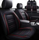 For TOYOTA Car Seat Cover Protector Leather Front Rear Full Set Cushion 5-Seater (For: More than one vehicle)