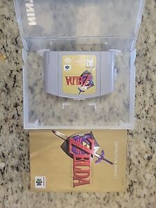 Legend of Zelda: Ocarina of Time (Nintendo 64, 1998) W/Manual, Case And Guides