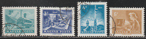 Hungary 1972 SC# 2201 - 2204 - Four different stamps - CTO Lot # 224