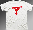 BATTLE OF THE PLANETS G-FORCE LOGO RETRO 80s  white  t-shirt 01519