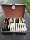 New Listing8-Track Cartridge Tapes Lot Of 24 Various Artists Elvis Wings discoetc...W/Case