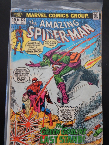 Spiderman #122 Green Goblin Death Issue