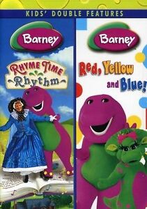 Barney: Rhyme Time Rhythm / Red, Yellow and Blue! [Double Feature]