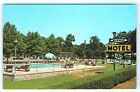Vintage Postcard Midway Motel Vineland New Jersey NJ Swimming Pool