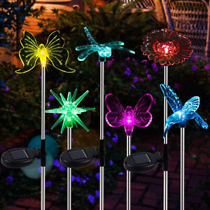 Solar Figurine Lights: Small Outdoor String, Classic Style - Warm White