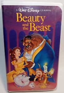 Walt Disney Classic: Beauty And The Beast VHS Black Diamond Movie