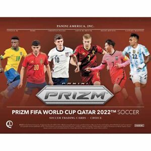 2022 Panini Prizm Choice World Cup Soccer Hobby BOX SEALED 22PASPRZWC-CH