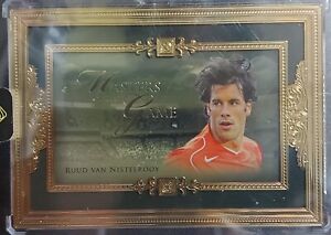 2022-23 Futera Unique - Ruud van Nistelrooy Masters Of The Game(/11) Gold Framed