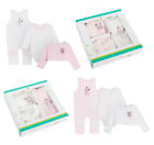 Disney Minnie Mouse Baby Girls 3 Piece Gift Set Dungarees + Bodyvest + Cardigan