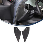 Carbon Fiber Dashboard Side Panel Trim Sticker Fits BMW 5 Series 530i G60 2024+