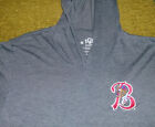Rare Style GRAY Authentic BUFFALO BISONS Throwback 1980s/1990s STITCHED HOODY M
