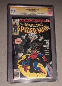 Amazing Spiderman 194 CGC SS 9.4 Wolfman Key 1st appearance Black Cat (F. Hardy)