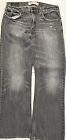 Levis 527 Jeans Mens 34x32 Blue Denim Vintage Low Boot Cut Distressed Gray