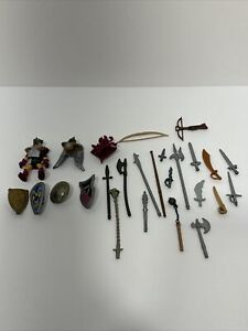 Lot of Medieval Playmobil Weapons & Accessories