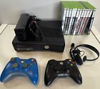 Official Microsoft Xbox 360 S 250GB Console System Lot Games Bundle 1439 TESTED