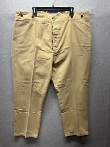 Frontier Classics Men's Pants Trousers Canvas Buckle Suspenders Old West 43x27