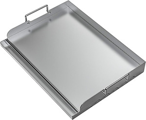 Skyflame Universal Stainless Steel Griddle Flat Top Plate with Even Heating for