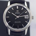 OMEGA Seamaster AUTOMATIC 24 JEWELS CAL.565 DATE BLACK DIAL VINTAGE MEN'S WATCH