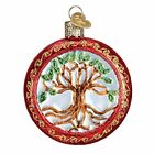 Old World Christmas Glass Blown Ornament, Tree Of Life (With OWC Gift Box)