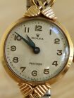 Superbly Dainty Ladies ROLEX Precision 9ct Gold Vintage 19mm Working
