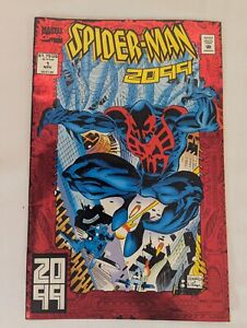 1992 Spider-Man 2099 #1 RED FOIL Hi Gr. Origin of Spider-Man 2099/Miguel O'Hara