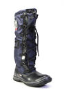 Pajar Womens Blue High Top Lace Up Snow Boots Shoes Size 6.5