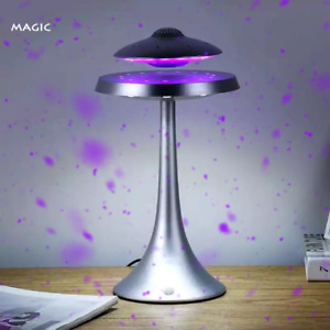 UFO Magnetic Levitation Bluetooth Stereo Wireless Charging Speakers Desk Lamp