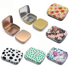 1PC Mini Metal Hinged Tin Box With Lid Small Storage Container Candy Pill Case