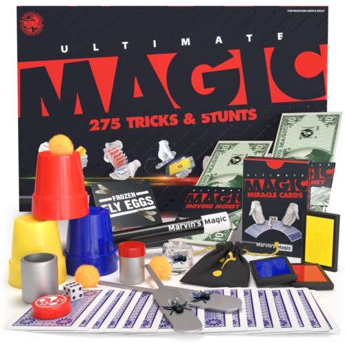 Marvin's Magic - 275 Ultimate Magic Tricks and Stunts - Magic Set - Kids Toys