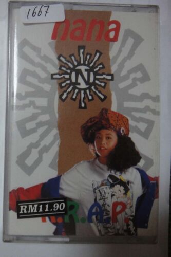 (1767 ) Malay Englis Hip Hop Rap Cassette ~ 1993 Nana Nurgaya R,R.A.P.