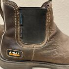 ARIAT Steel Toe Waterproof Groundbreaking Chelsea Boots Size 13 EE