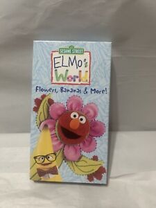 Elmo's World : Flowers, Bananas & More VHS 2000