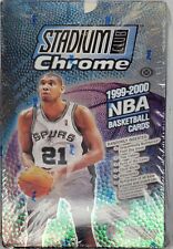1999-00 Topps Stadium Club Chrome Basketball Hobby Box (24 Packs/5 Cards)