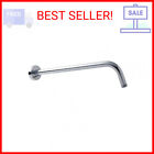 Shower Head Arm Extension with Flange, 15 Inch Wall Mounted Extension Arm