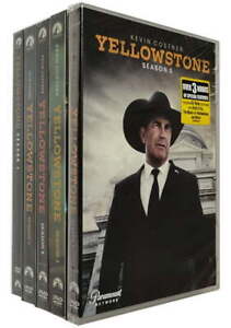 Yellowstone Seasons 1-5 DVD The Complete Series Brand New & Sealed USA