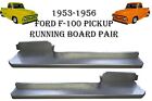 1953 1954 1955 1956 Ford Pickup Truck F-100 Steel Running Board SET 53 54 55 56  (For: More than one vehicle)