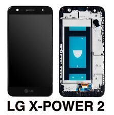 LG X Power 2 M320 M320N M327 LCD Display Touch Screen Digitizer + Frame Assembly